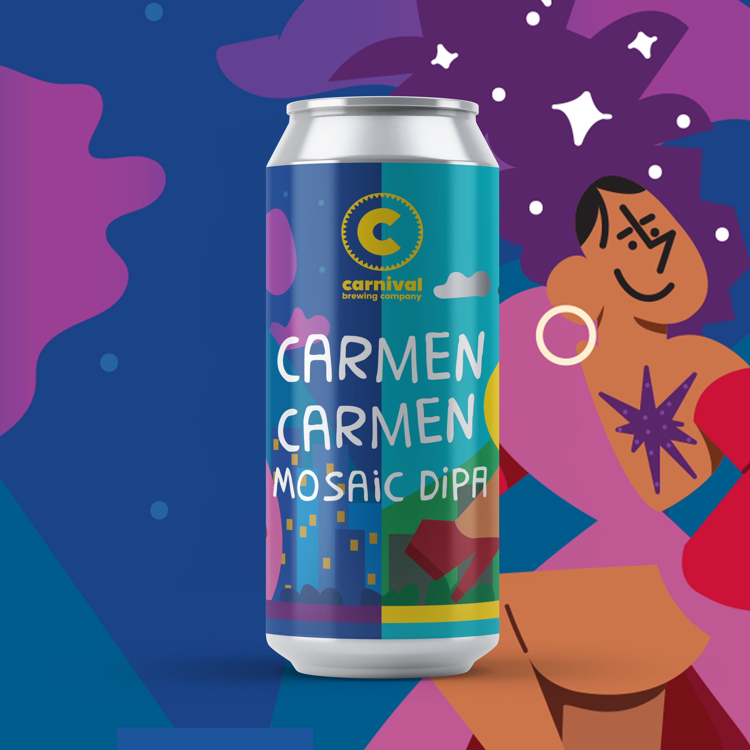 Carmen Carmen Mosaic Double IPA (8%)